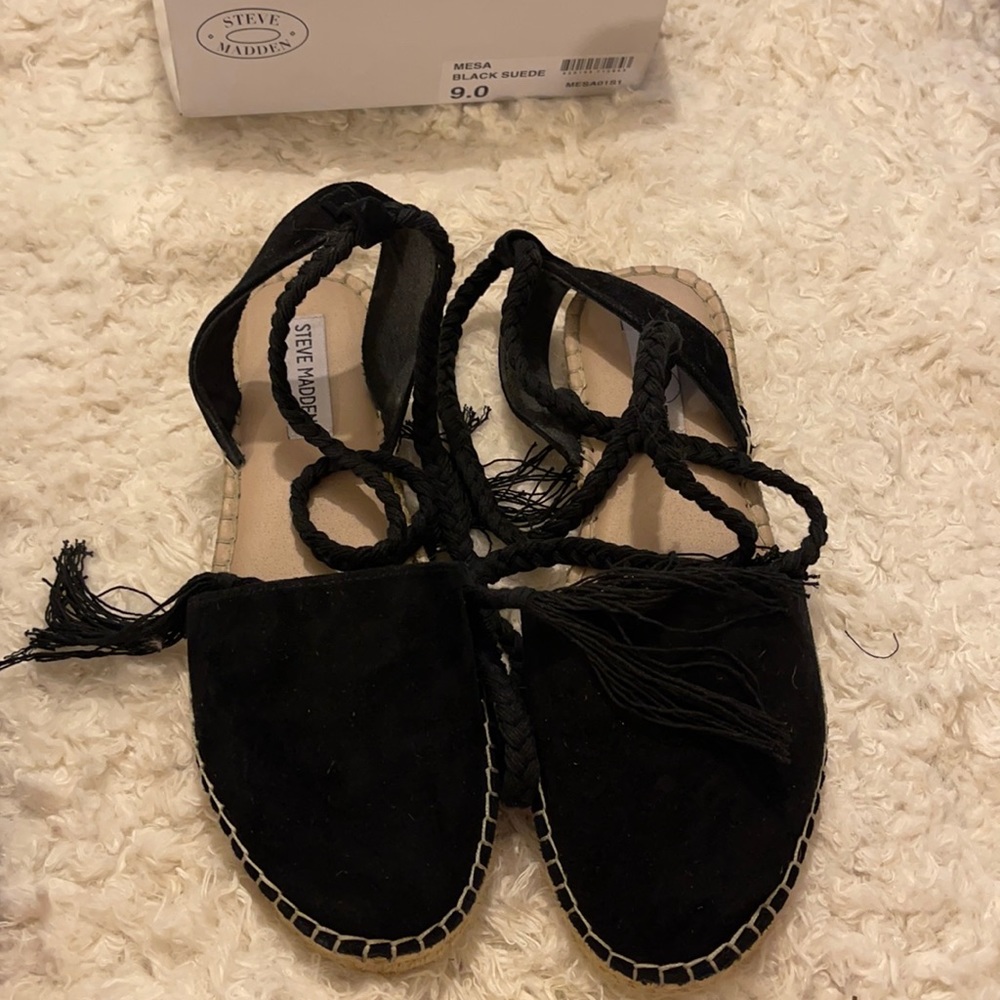 Lace-Up Sandals